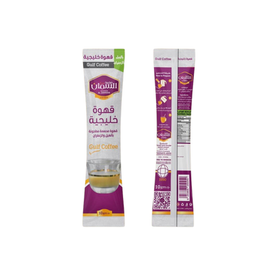 Al Samman Gulf Coffee 12-Pack: Aromatic Cardamom & Saffron Roasted Blend