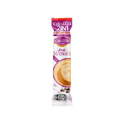 Al Samman Sha Woke 2 in 1 Sugar Free 10 Packs X 12 grams
