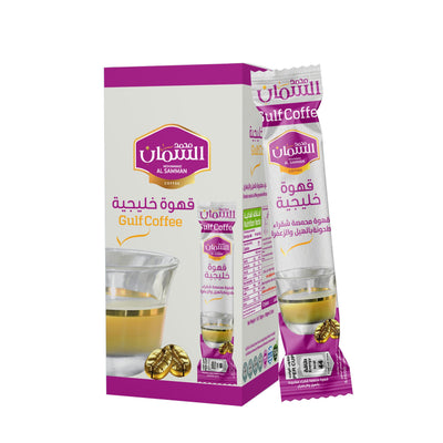 Al Samman Gulf Coffee 12-Pack: Aromatic Cardamom & Saffron Roasted Blend